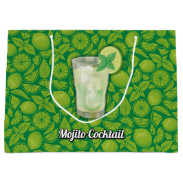 Sacola Para Presentes Grande Mojito