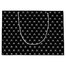 Monograma Minimalista Preto e Branco