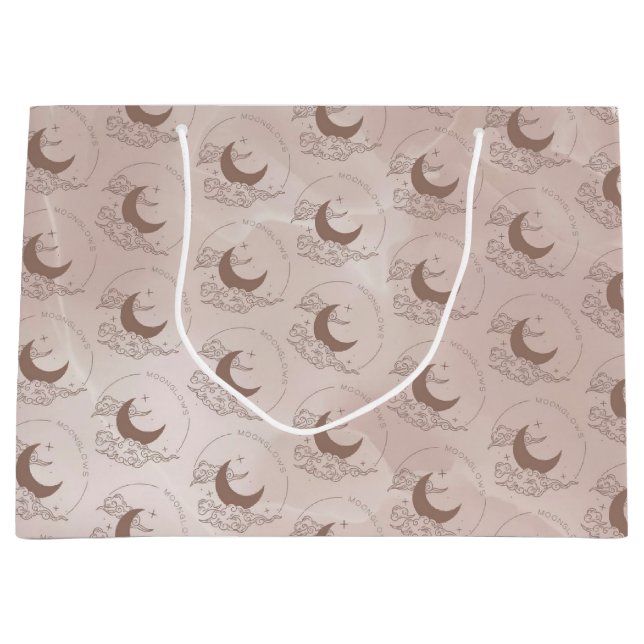 Sacola Para Presentes Grande Moonglows (Frente)