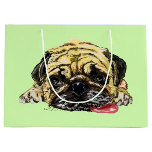 Sacola Para Presentes Grande Mops