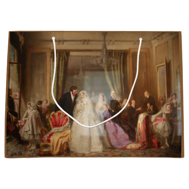 Sacola Para Presentes Grande Mudando de Casa (Vida de Casado) (Presente de Casa (Frente)
