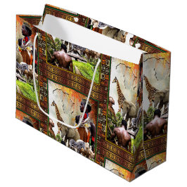 Sacola Para Presentes Grande Mulher Rei