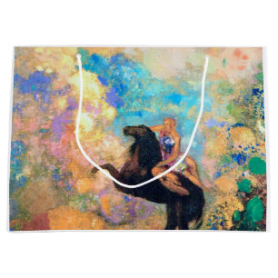 Sacola Para Presentes Grande Musa com Pegasus, Redon