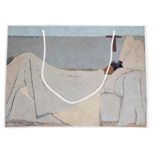 Sacola Para Presentes Grande Na Cama, Edouard Vuillard