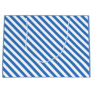 Sacola Para Presentes Grande Na moda Modelo de Tendência Azul Moderno
