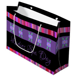 Sacola Para Presentes Grande Na moda personalizado com padrões personalizado