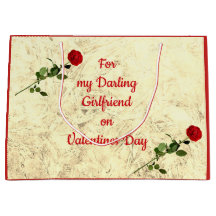 Namorada do Querido rosa vermelha no Dia de os nam