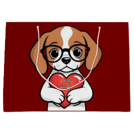 Sacola Para Presentes Grande Namorados