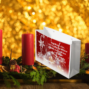 Sacola Para Presentes Grande Nascimento de Jesus da Escritura de Bag Dift