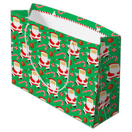 Sacola Para Presentes Grande Natal de Basquetebol
