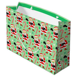 Sacola Para Presentes Grande Natal de Boxe