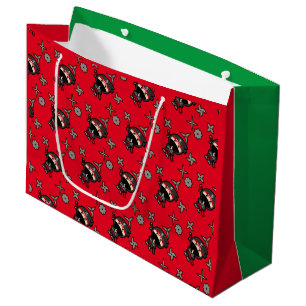 Sacola Para Presentes Grande Natal do Ninja Boy