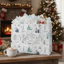 Natal em Casa Aconchegante Teal ID985