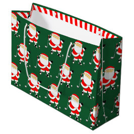 Sacola Para Presentes Grande Natal Golfe Férias