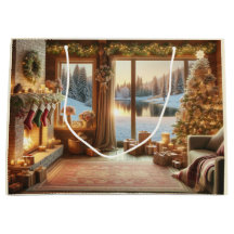 Natal no lago Gift Bag