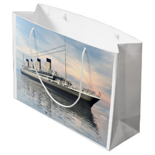 Sacola Para Presentes Grande Navio titânico - 3D rendem