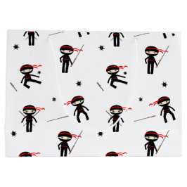 Sacola Para Presentes Grande Ninjas lindas