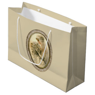 Sacola Para Presentes Grande Noiva antiga