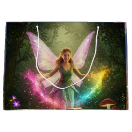 Sacola Para Presentes Grande Noiva da Fada do Chá de Panela