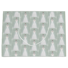 Sacola Para Presentes Grande Noiva de vestido de noiva