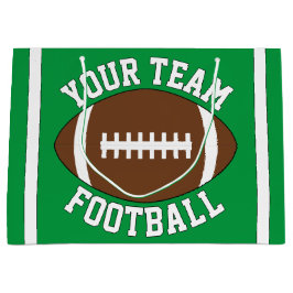 Sacola Para Presentes Grande Nome Personalizado da Equipe de Futebol ou Grupo d