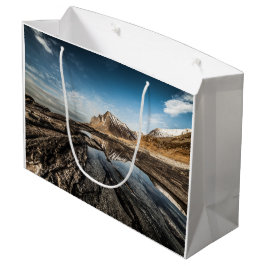 Sacola Para Presentes Grande Noruega Lofoten Landscape Photo