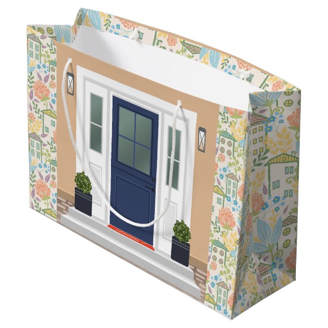 Sacola Para Presentes Grande Nova Casa (Verso inclinado)