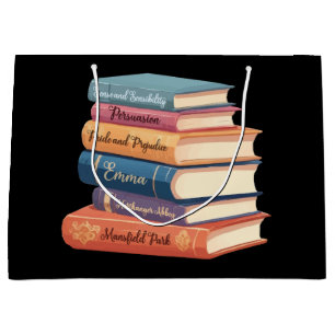 Sacola Para Presentes Grande Novelas de Jane Austen VII