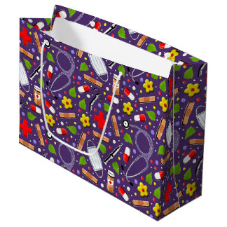 Sacola Para Presentes Grande Nurse Large Gift Bag