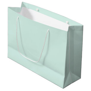 Sacola Para Presentes Grande Nuvem de Menta