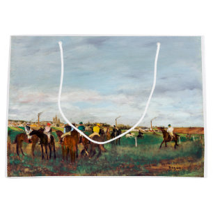 Sacola Para Presentes Grande O Cavalo Race, Edgar Degas