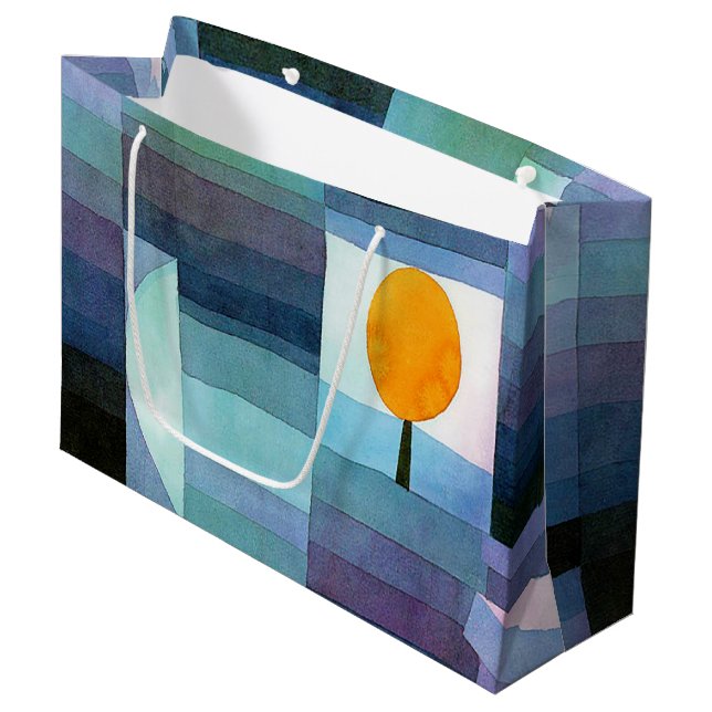 Sacola Para Presentes Grande O mensageiro do outono, Klee Large Gift Bag (Frente inclinada)