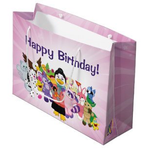 Sacola Para Presentes Grande O mundo mágico de Webkinz