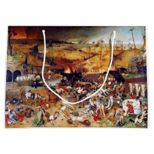 Sacola Para Presentes Grande O Triunfo da Morte, Pieter Bruegel