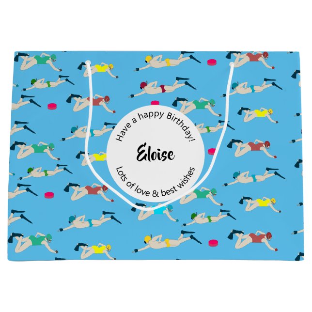 Sacola Para Presentes Grande Octopsia (Frente)