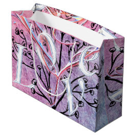 Sacola Para Presentes Grande Ode to Love Gift Bag da Poeta Adiela Akoo