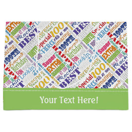 Sacola Para Presentes Grande Ofertas de Festa de aniversário 100 Únicas E Espec