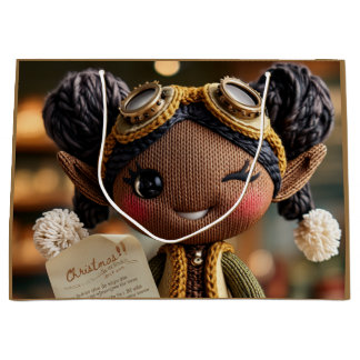 Sacola Para Presentes Grande  Official Elf Report 