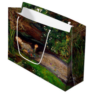Sacola Para Presentes Grande Ophelia, John Everett Millais