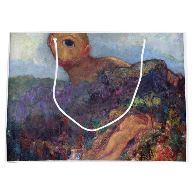 Sacola Para Presentes Grande Os Ciclopes, Redon, 1898-1900 (Frente)