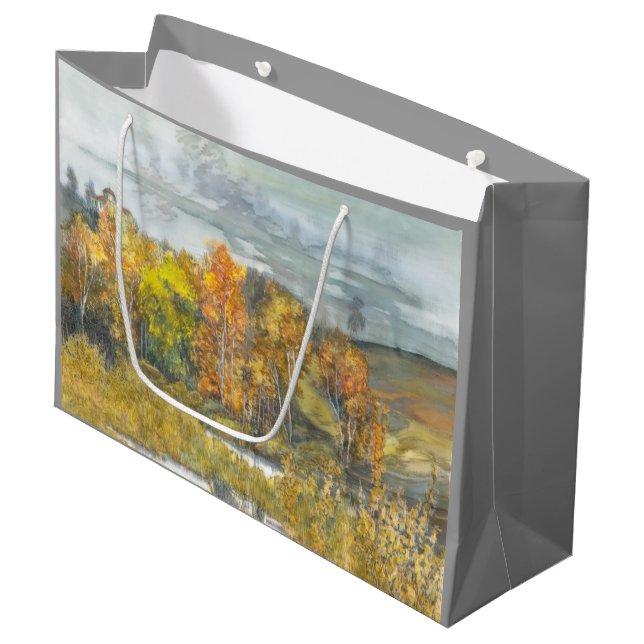 Sacola Para Presentes Grande outono 300 (Frente inclinada)