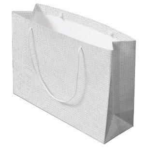 Sacola Para Presentes Grande Padrão contínuo de bolinhas pretas Pontinhos min