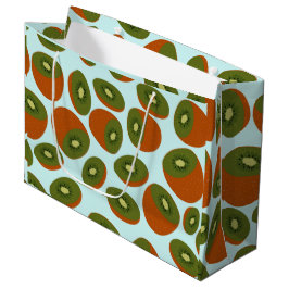 Sacola Para Presentes Grande Padrão de Kiwifrut