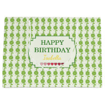 Padrão de Lima Fofo Feliz Aniversário