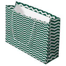 Padrão de listra ziguezague em chevron verde-teal