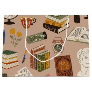 Sacola Para Presentes Grande Padrão do livro