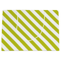 Padrão Listrado de Chartreuse e Branco Elegante
