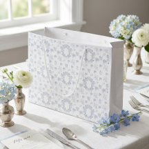 Padrão Repetitivo de Chinoiserie Branco Azul