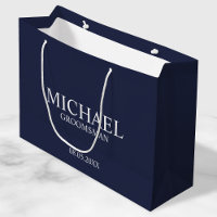 Padrinho de casamento Personalizado Azul e Branco 