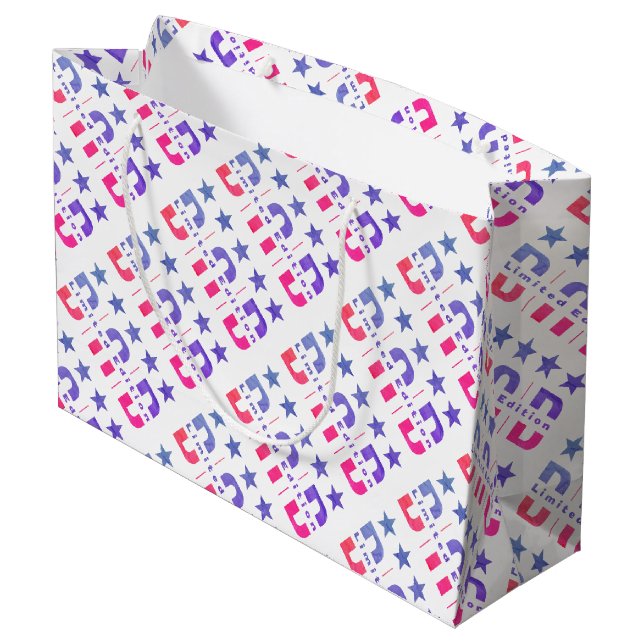 Sacola Para Presentes Grande Pai Limited Edition (Verso inclinado)